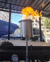 Газовая горелка ГВД 379 10 89 00 ПС (514271) монтаж вечный огонь ø 154 мм. ветроустойчивая  в Карабаше