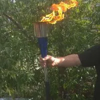 Факел на праздник Сахалин (197156) производство жидкость факелы ø 135 мм. ветроустойчивая  в Карабаше