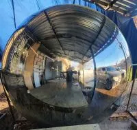 Сфера шар ø 2000 мм. (514274) производство - арт-объект пустотелая  в Карабаше