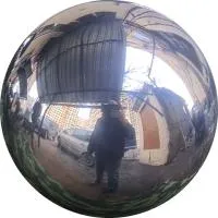 Шар ø 450 мм. полый полированный (517582) производство - сфера арт-объект пустотелая  в Карабаше