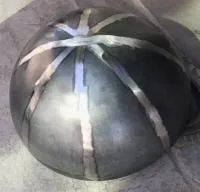 Полусфера сталь Ст3 ∅ 1350 стенка 6 мм. (518636) в Карабаше