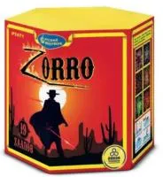 Фейерверк Zorro. Купить Фейерверк Zorro  Р7471 — магазин продажа салютов недорого —  Карабаш, производитель Русский фейерверк - Русская пиротехника, доставка по России  +7 963 711 89 03 — Карабаш | karabash.piroclub.ru