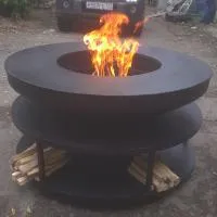 Стол для костра поленница (197212) поставка все ø 1000 мм. универсальная  в Карабаше