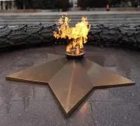 Звезда вечного огня листовая бронза чугун в Карабаше (518589)