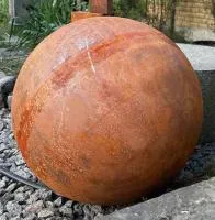 Сфера кортен сталь (518966) ∅ 800 мм. Карабаш