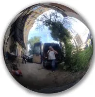 Шар ø 850 мм. полый полированный (517590) производство - сфера арт-объект пустотелая  в Карабаше