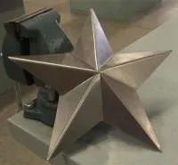 Звезда из углеродистой стали на памятник в Карабаше (518462)
