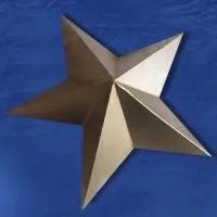 Звезда на обелиск латунь (197203) поставка - стела памятник ø 600 мм. пустотелая  в Карабаше