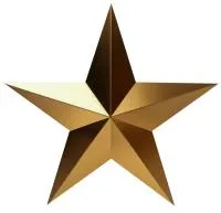 Звезда СССР накладка на стелу листовая бронза в Карабаше (518487)