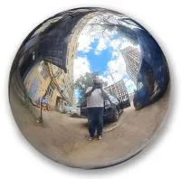 Шар ø 1100 мм. полый полированный (517594) поставка - сфера арт-объект пустотелая  в Карабаше