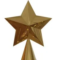 Вершина памятника в форме звезды в Карабаше (518485)