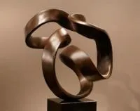 Кольцо из бронзы скульптура (518289) монтаж арт-объект  в Карабаше