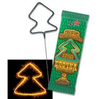 Бенгальские огни фигурные Елочка 250-2 ТР163 купить от производителя Троицкий снаряжательный завод — Карабаш