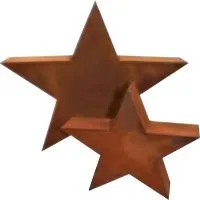 Звезда на монумент кортеновская сталь в Карабаше (518500)