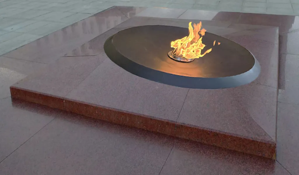 Чаша вечного огня - собственное производство Карабаш