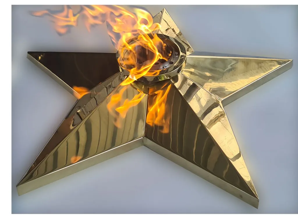 Вечный огонь в Карабаше 